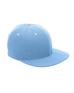 Team 365 Flexfit Adult Pro-Formance Contrast Eyelets Cap ATB101 | Sp Lt Blue/ Wht - Front