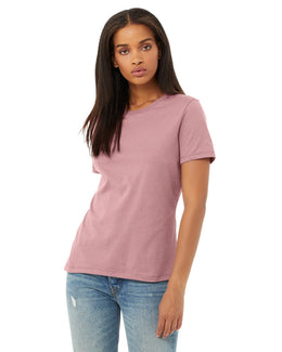 Bella+Canvas Ladies Relaxed Short Sleeve Jersey T-Shirt B6400 | Orchid - Front