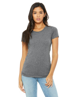 Bella+Canvas Ladies Triblend T-Shirt B8413 | Grey Triblend - Front