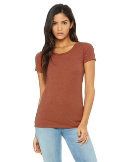 Bella+Canvas Ladies Triblend T-Shirt B8413 | Clay Triblend - Front