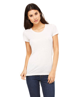 Bella+Canvas Ladies Triblend T-Shirt B8413 | Oatmeal Triblend - Front
