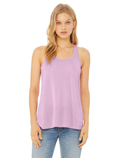 Bella+Canvas Ladies Flowy Racerback Tank B8800 | Lilac - Front
