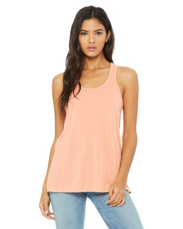 Bella+Canvas Ladies Flowy Racerback Tank B8800 | Sunset - Front