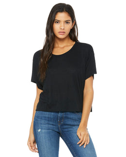 Bella+Canvas Ladies Boxy T-Shirt B8881 | Black - Front