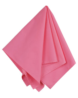 Big Accessories Solid Bandana BA001 | Pink - Front