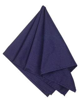 Big Accessories Solid Bandana BA001 | Navy - Front