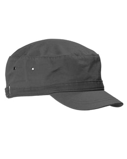 Big Accessories Cadet Cap BA501 | Charcoal - Front