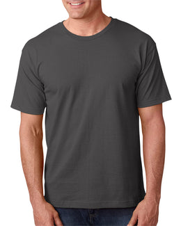 Bayside USA Made Short Sleeve T-Shirt BA5040 | Charcoal - Front