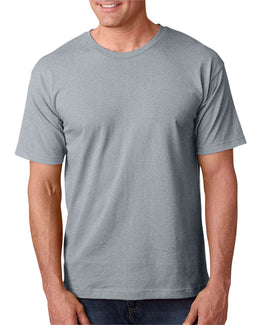 Bayside USA Made Short Sleeve T-Shirt BA5040 | Dark Ash - Front