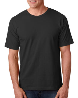 Bayside USA Made Short Sleeve T-Shirt BA5040 | Black - Front