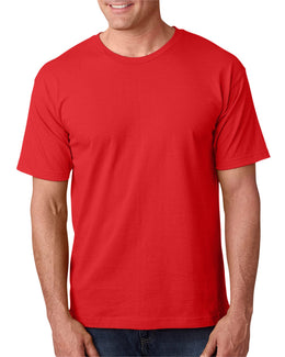 Bayside USA Made Short Sleeve T-Shirt BA5040 | Red - Front