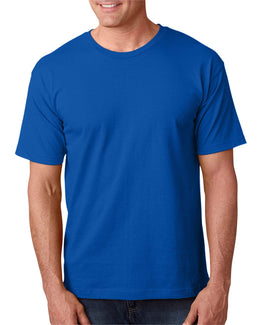 Bayside USA Made Short Sleeve T-Shirt BA5040 | Royal - Front