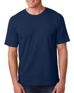 Bayside USA Made Short Sleeve T-Shirt BA5040 | Light Navy - Front