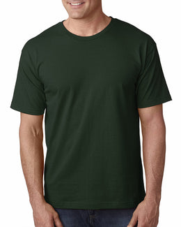 Bayside USA Made Short Sleeve T-Shirt BA5040 | Hunter Green - Front