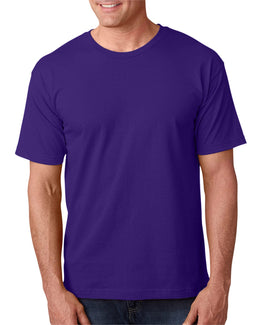 Bayside USA Made Short Sleeve T-Shirt BA5040 | Purple - Front
