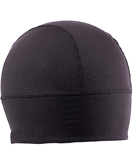 Big Accessories Performance Beanie BA513 | Black - Front