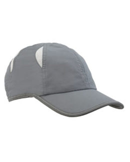 Big Accessories Performance Cap BA514 | Grey - Front