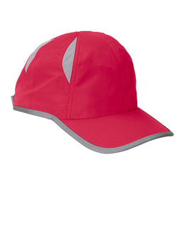 Big Accessories Performance Cap BA514 | Red - Front
