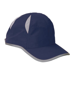 Big Accessories Performance Cap BA514 | Navy - Front