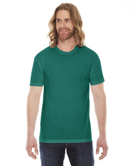 American Apparel Unisex Poly-Cotton Short Sleeve Crewneck BB401W | Evergreen - Front