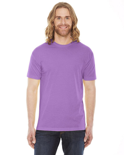 American Apparel Unisex Poly-Cotton Short Sleeve Crewneck BB401W | Orchid - Front