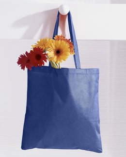 BAGedge 8 oz. Canvas Tote BE003 | Royal - Front