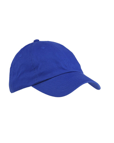 Big Accessories Brushed Cotton Twill Cap BX001 | Royal - Front
