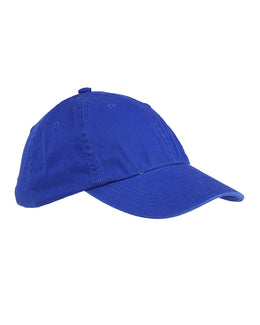 Big Accessories Enzyme Washed Low Profile Cap BX005 | Royal - Front