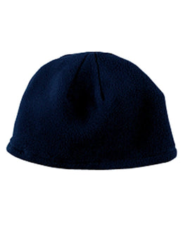 Big Accessories Knit Fleece Cap BX013 | Navy - Front