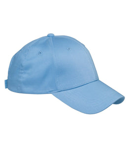 Big Accessories 6-Panel Structured Twill Cap BX020 | Carolina Blue - Front