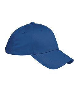 Big Accessories 6-Panel Structured Twill Cap BX020 | Royal - Front