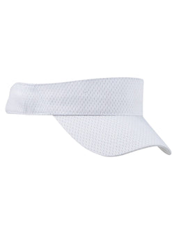 Big Accessories Mesh Visor BX022 | White - Front