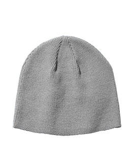 Big Accessories Knit Value Beanie BX026 | Grey - Front