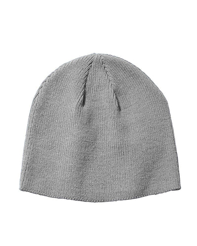 Big Accessories Knit Value Beanie BX026 | Grey - Front