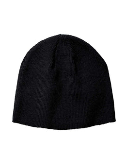Big Accessories Knit Value Beanie BX026 | Black - Front