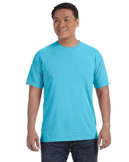Comfort Colors Ringspun Garment-Dyed T-Shirt C1717 | Lagoon Blue - Front