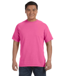 Comfort Colors Ringspun Garment-Dyed T-Shirt C1717 | Neon Pink - Front