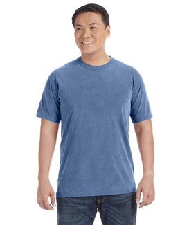 Comfort Colors Ringspun Garment-Dyed T-Shirt C1717 | Washed Denim - Front