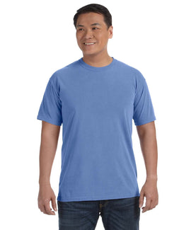 Comfort Colors Ringspun Garment-Dyed T-Shirt C1717 | Flo Blue - Front