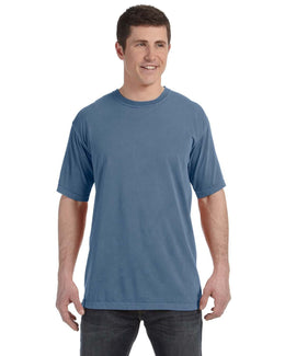 Comfort Colors Lightweight Garment-Dyed T-Shirt C4017 | Blue Jean - Front