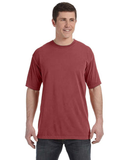 Comfort Colors Lightweight Garment-Dyed T-Shirt C4017 | Brick - Front