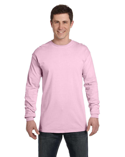 Comfort Colors Garment-Dyed Long Sleeve T-Shirt C6014 | Blossom - Front