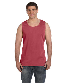 Comfort Colors Garment-Dyed Tank C9360 | Crimson - Front