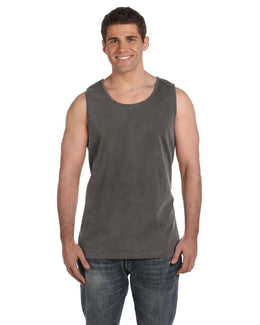Comfort Colors Garment-Dyed Tank C9360 | Pepper - Front
