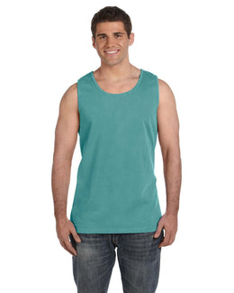 Comfort Colors Garment-Dyed Tank C9360 | Seafoam - Front