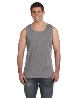 Comfort Colors Garment-Dyed Tank C9360 | Grey - Front