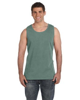 Comfort Colors Garment-Dyed Tank C9360 | Light Green - Front