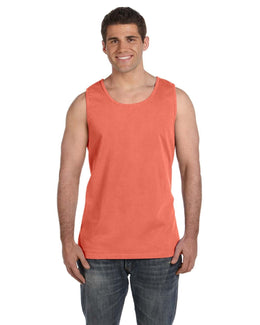 Comfort Colors Garment-Dyed Tank C9360 | Bright Salmon - Front