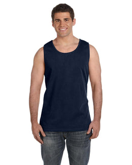 Comfort Colors Garment-Dyed Tank C9360 | True Navy - Front