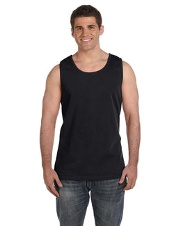 Comfort Colors Garment-Dyed Tank C9360 | Black - Front